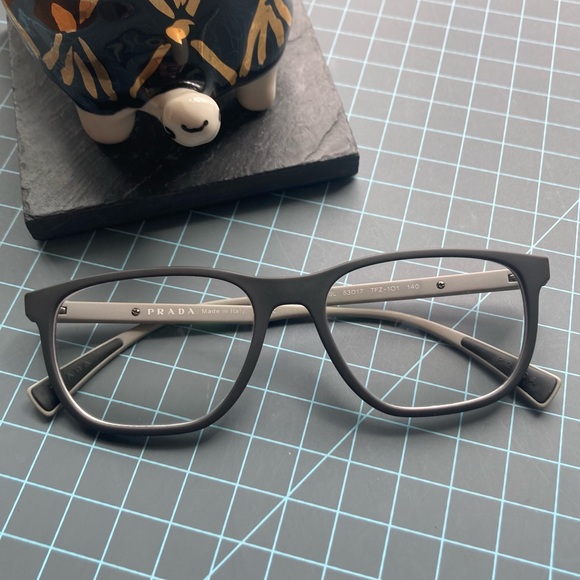 PRADA Rectangular Prescription Eye Glasses - Picture 1 of 12